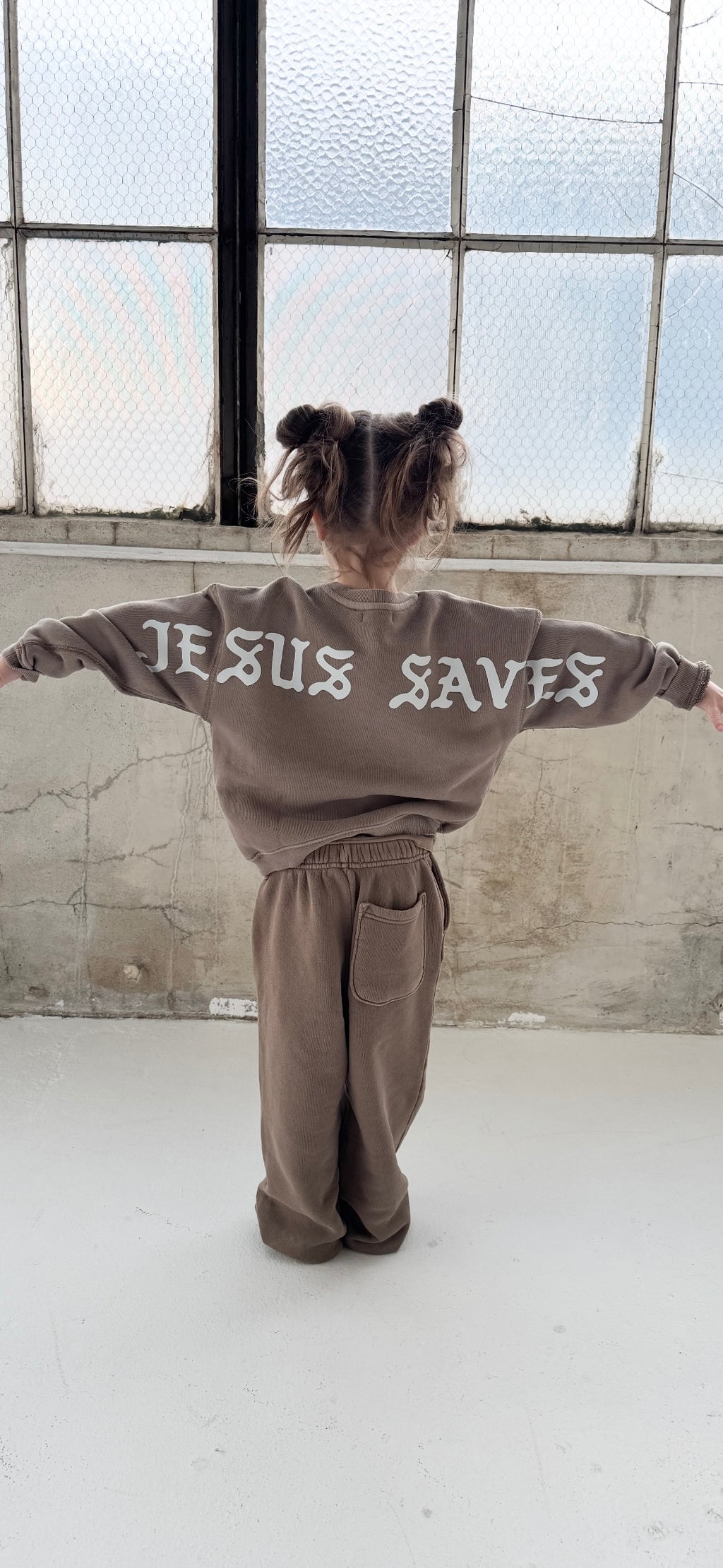 Essential Jesus Saves Crewneck
